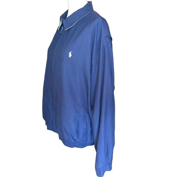 Polo by Ralph Lauren Mens Vintage Harington Jacket Full Zip Collared Navy Blue X - Picture 4 of 14